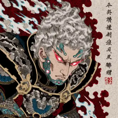 Ukiyo-e Meets Contemporary Digital Art Style