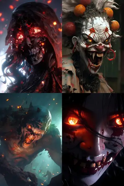 Scariest Realistic Portrait Prompt