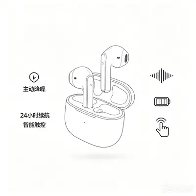 Minimalist White Background Ecommerce Product Poster