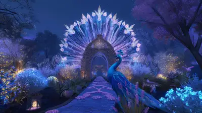 Quantum Myth Gardens Art Prompt
