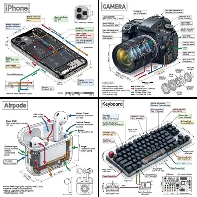 Ultra-detailed technical engineering infographic prompt