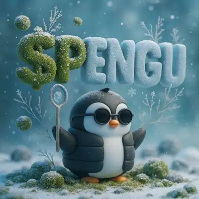 Frosty 3D Typography with Character