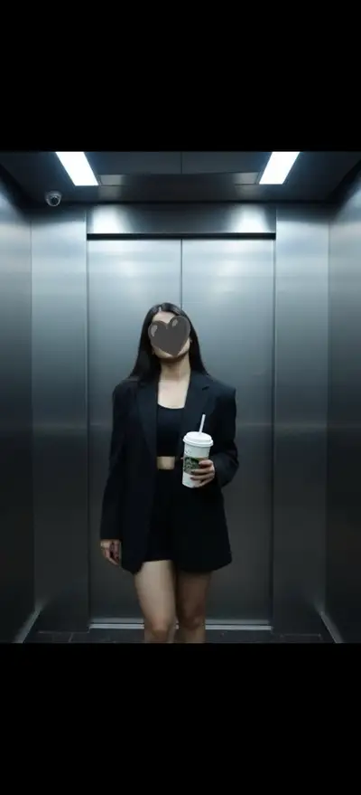 Modern Elevator Edgy Style Photo Edit