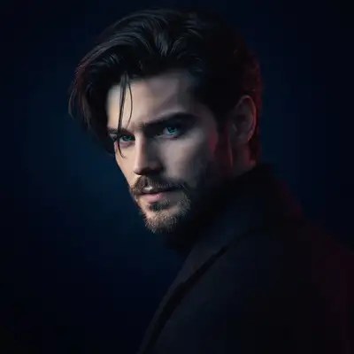 Ultra-Realistic Cinematic Male Portrait