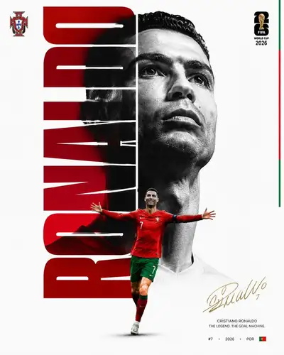 Luxurious FIFA World Cup Advertising Poster