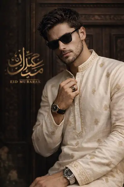 Eid Cinematic Fashion Portrait Prompt
