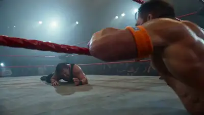 John Cena Ring räumen Comeback Filmischer Wrestling-Schuss