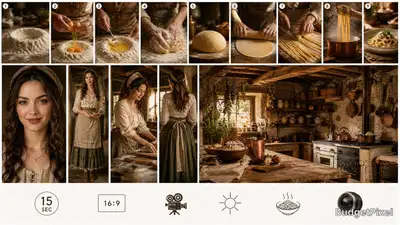 Persian Pasta-Making Tutorial Reference Sheet