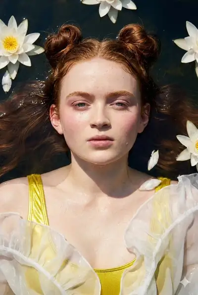 Magical Beauty Lake Portrait Prompt