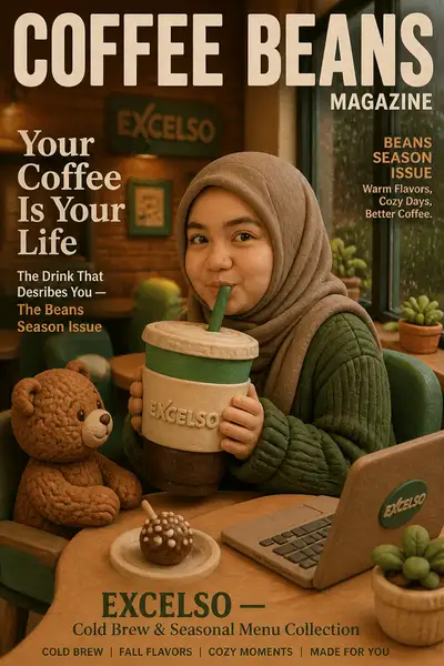 Claymation Cafe Ad for Excelso Cold Brew