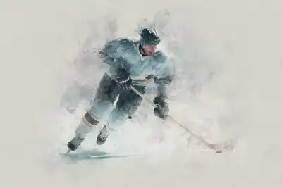 Vorlage im Stil einer Aquarell-Sporterbe-Illustration
