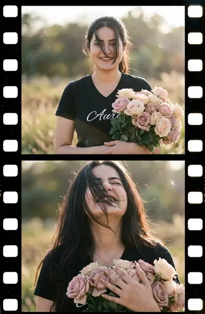 Cinematic Romantic Rose Bouquet Sequence