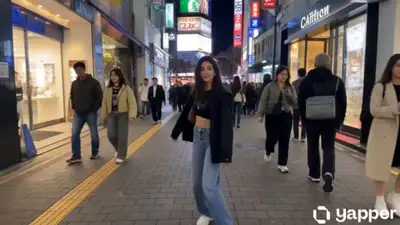 Tokyo Travel Vlogger Candid Photo Collage