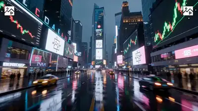 Ultra-photorealistischer Fintech-Werbespot für BUDGETPIXEL AI TRADING