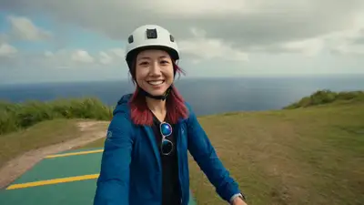 超リアルな実写パラグライディングvlogモンタージュ