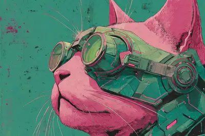 Retro Futuristic Flash Art Prompt