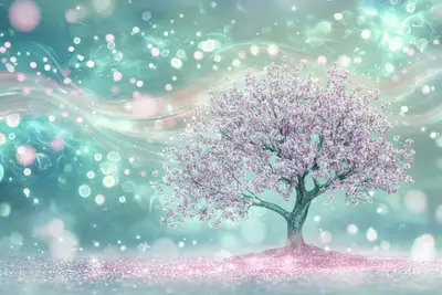 Aurora Bokeh Art Prompt