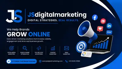 Digital marketing agency banner poster design