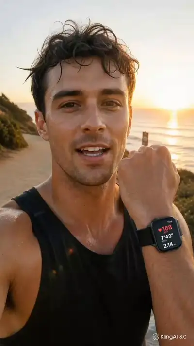 Smartwatch Fitness UGC Video Prompt