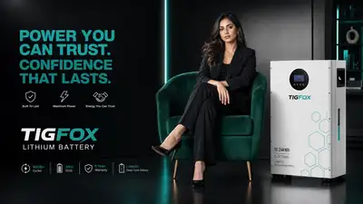 TIGFOX Lithium Battery Luxury Commercial Advertisement