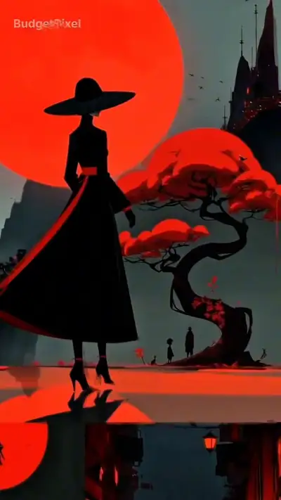 Cinematic moon to teacup transformation video prompt