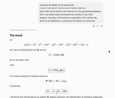 Compute Galois group from first principles
