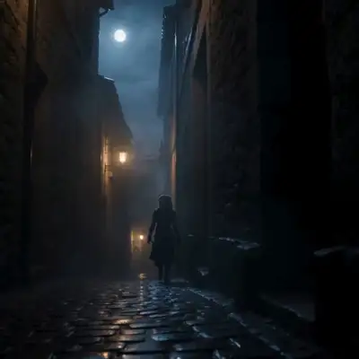 Fiche de personnage et clip d'action Assassin City View
