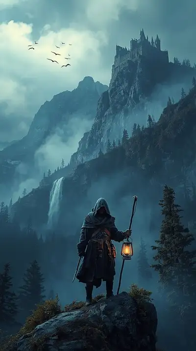 Episches Fantasy-Krieger-Landschaftsbild mit GPT Image 2
