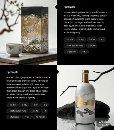 Luxury Tea Brand Product Photography