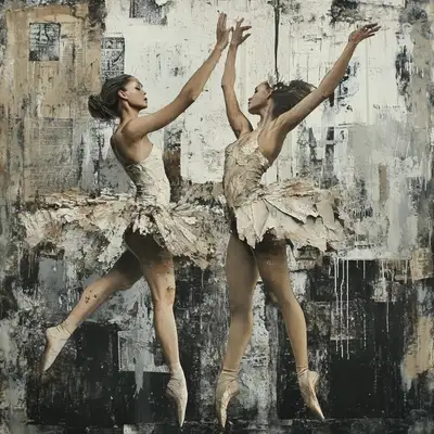 Conceptual Artwork with Text and Language