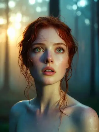 Ethereal Forest Portrait Prompt