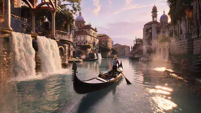 Enchanted Canal Gondola Fantasy