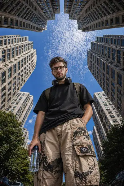 Ultra-Realistic Urban Fashion Portrait