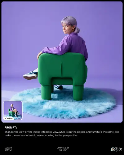 Change Image to Back View