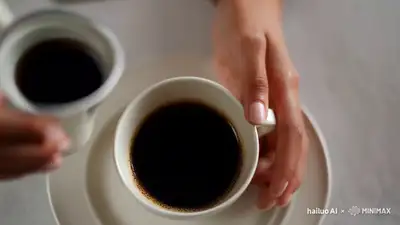 Cinematic Coffee Pour Video Prompt