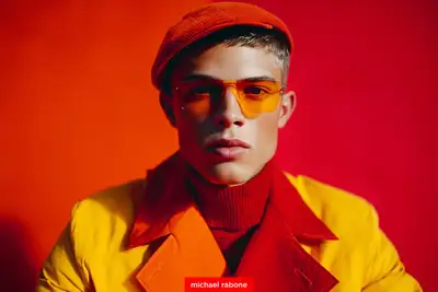 Color Blocking Fashion Photography with Kodak Ektachrome