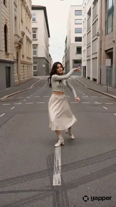 16-Panel-Tanzchoreografie-Referenzblatt