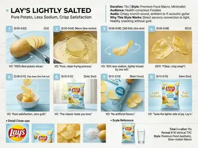 Premium Food Commercial for Lay's Lightly Salted