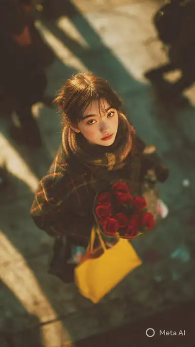 Cinematic Golden-Hour Street Portrait