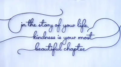 Minimalist Continuous Line Art Typography Prompt