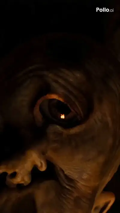Prompt de video de comedia oscura del Ciclope de la Odisea