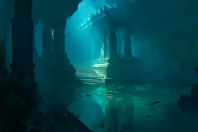 Submerged Shadow Serenity Base Prompt