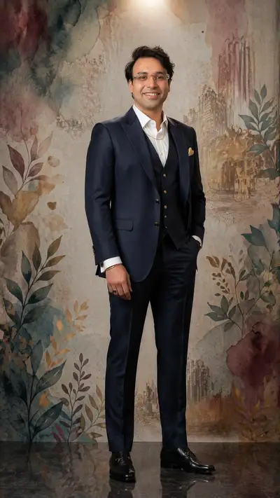 Luxury Founder Portrait With Identity Preservation