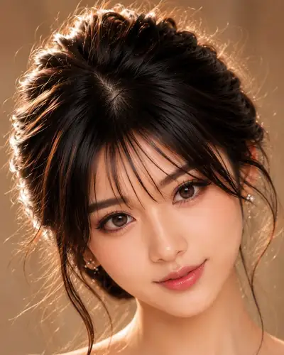 Ultra-Realistic Skincare Beauty Portrait with Jasmine