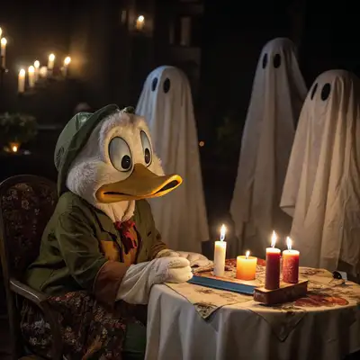Canard anthropomorphe TB Séance Horreur