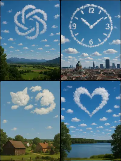 Clouds that Come to Life Photo Prompt