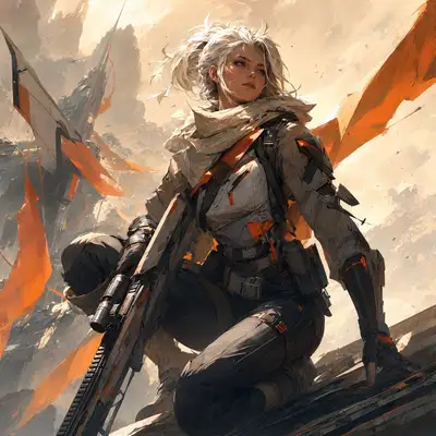 Cinematic concept-art illustration style template