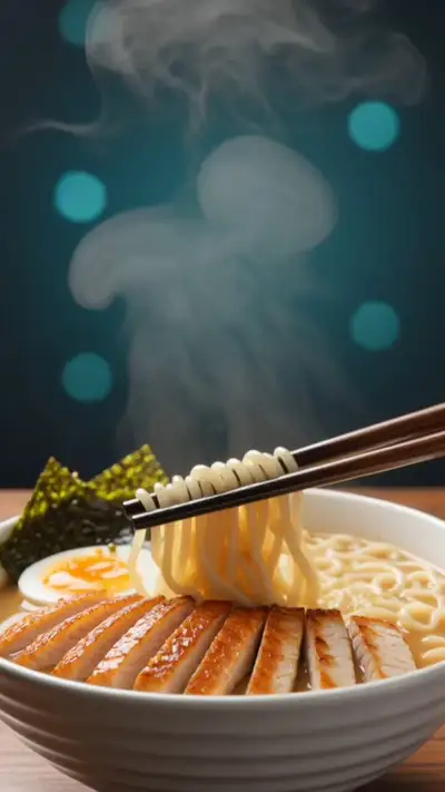 Cinematic Ramen Food Video Prompt
