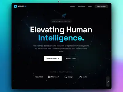 Enterprise Landing Page Generator Prompt for Gemini 3