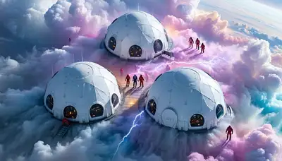 Geodesic Dome Animation Prompt